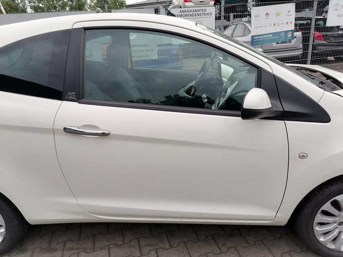 Ford Ka 2 RU8 original T&uuml;r rechts Chrystal Wei&szlig; Rohbau Bj.2012